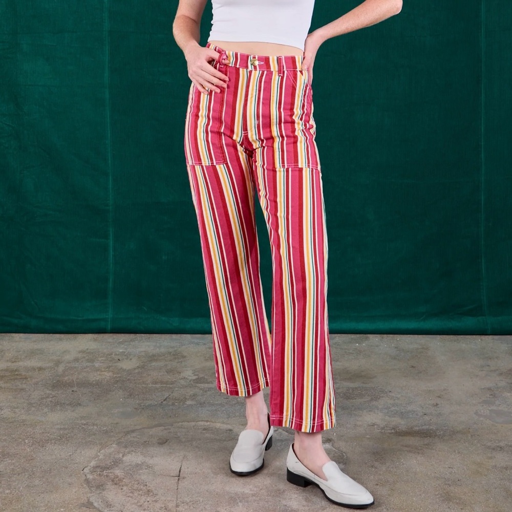 Big Bud Press Multicolor Striped Straight Leg Pants